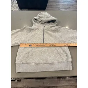 Quarter zip pullover hoodie women's size small‎ thumbnail 2