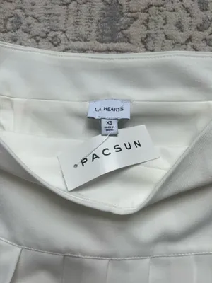 Pacsun white mini skort  thumbnail 3