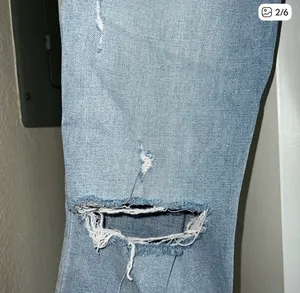 Abercrombie & Fitch Women's Light Wash High Rise Jeans 27 Long thumbnail 2