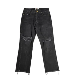 Aviator Nation Mid Rise Canyon Jean in Vintage‎ Black Size: 27 thumbnail 2