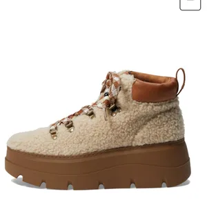NEW ZODIAC Women's, Billie Boot Sherpa Lined Combat Sneaker IN Natural Caramel thumbnail 5