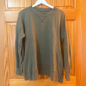 Aerie Size Small Hunter Green Oversized Sweatshirt thumbnail 2