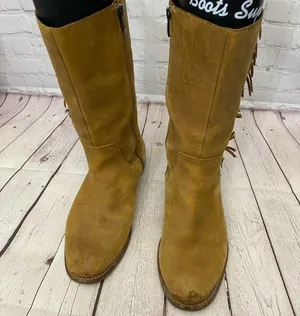 Bass Distressed Boots Size 11 thumbnail 2