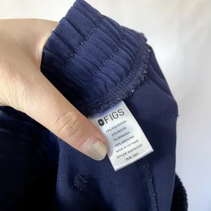 FIGS Technical collection navy high waisted wide leg pants women's S thumbnail 7