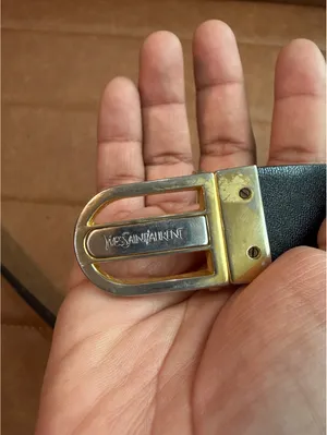 Vintage Yves Saint Laurent two tone buckle reversible belt thumbnail 4