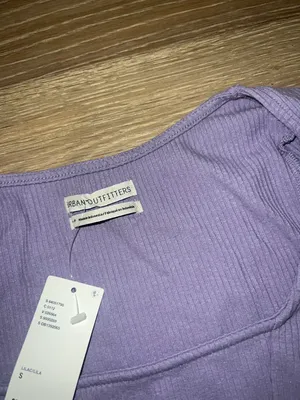Urban Outfitters brand new long sleeve pretty purple small with tags thumbnail 4