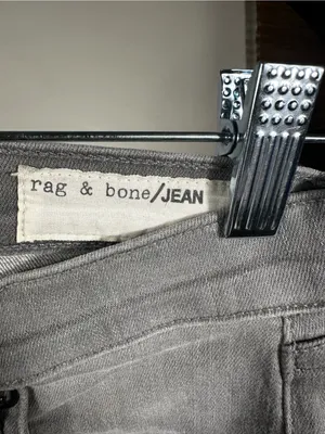 J130. Rag & bone slim fit Women’s Grey Jeans thumbnail 2