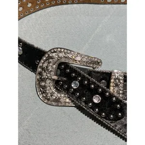 Blazin Roxx Barrel Racing RHINESTONE Western Bling‎ Belt - SZ Large D8 thumbnail 4
