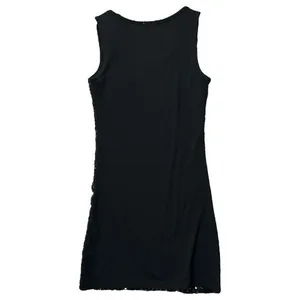 Womens Black Sequin Sleeveless Bodycon Cocktail Dress Size 0 90's Clubwear Glam‎ thumbnail 4