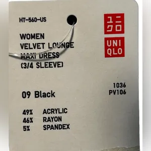 Uniqlo Black dress thumbnail 6
