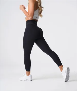 NVGTN Seamless Leggings Black 2.0 thumbnail 2