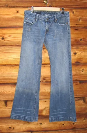 Citizens of Humanity Low Waist Wide Leg Jeans thumbnail 1