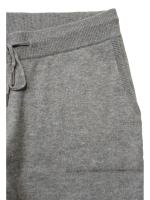 NWT Quince Mongolian Cashmere Straight Leg in Heather Grey Pull-on Knit Pants M thumbnail 6