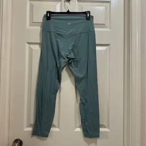 Lululemon Align Pant II 25" leggings light green size 10 thumbnail 5