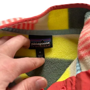 Patagonia Lightweight Synchilla Small M Fleece Pullover Granola Gorpcore outdoor thumbnail 8