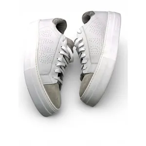 P448 Thea Platform Sneakers 11 perforated logo Italian Luxury Shoes Lace Up thumbnail 5