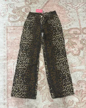 Leopard Jeans Edikted thumbnail 1
