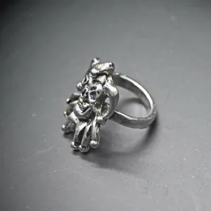 Clown Joker Ring Silver thumbnail 5