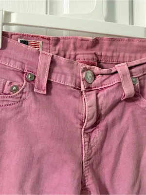 True Religion Pink Skinny Jeans thumbnail 3