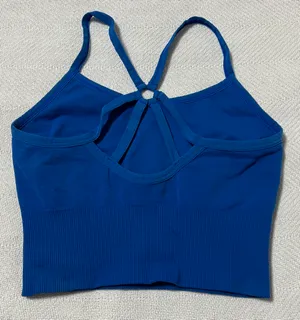 Cropped Tank Top Blue thumbnail 2