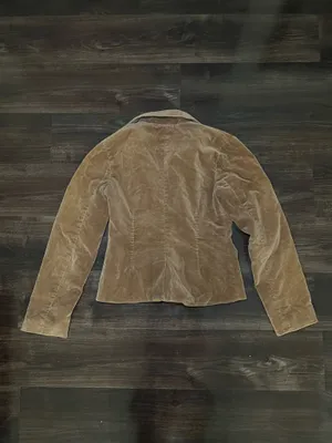 Vintage Doki Geki Velvet Brown Jacket Size Small thumbnail 2