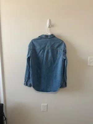 Tuckernuck Denim Button-Up  jacket Shirt S thumbnail 7