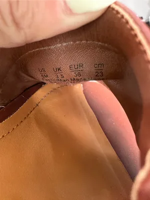 Franco Sarto Brown & Cream Slip-On Sandals thumbnail 9