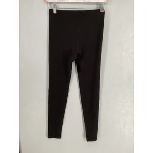 Uniqlo Womens Leggings Heattech Ultra Warm Thermal Base Layer Black XS thumbnail 2