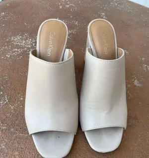 Calvin Klein cream heels 
Basically new, Worn once thumbnail 2