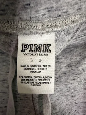 PINK Victoria's Secret Gray Heather Boot Cut Lounge Pants thumbnail 2