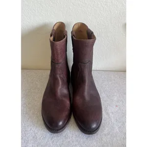 NWOT Women's Frye Jyden Roper Leather Boots Size 7.5 thumbnail 2