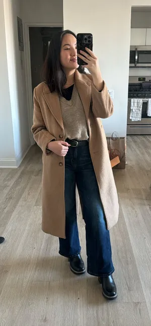 Abercrombie & Fitch Women’s Dad Coat thumbnail 1