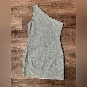 SUPERDOWN Tiffany Mini Dress in Light Blue thumbnail 4