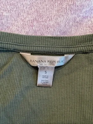 Banana Republic Green Long Sleeve Bodysuit thumbnail 3