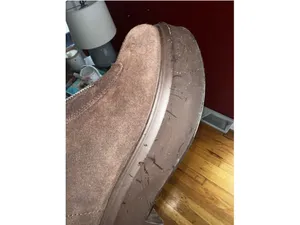 Steve Madden Women's Jones Ankle Boots Brown Suede, Lug Zip Moto Size 6.5 thumbnail 13