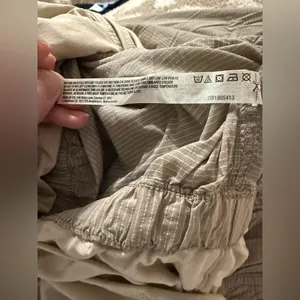 NWOT Free People Light Tan Joggers thumbnail 7