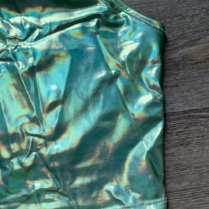 G Mini Metallic Green Top S thumbnail 2