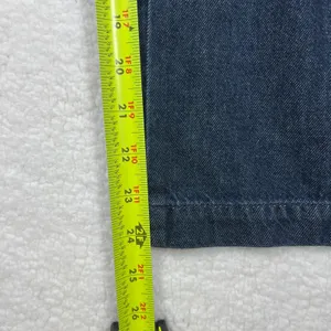 Lucky Brand Womens Silk Blend Denim Pants Size 26 Relaxed Fit Old Money Dark thumbnail 8