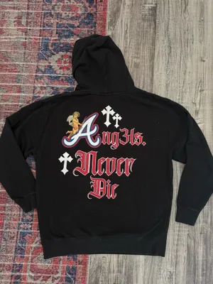 atlanta braves hoodie Black Size L thumbnail 3