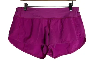 Lululemon Speed Up Women's Running Shorts Pink Size 8 thumbnail 1