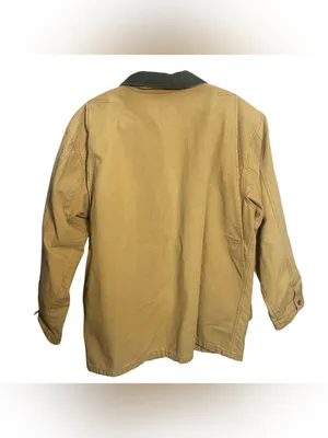 L.L. Bean Vintage Field Coat Chore Jacket Canvas button down thumbnail 3