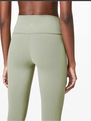 Lululemon Wunder Under High-Rise Tight 28" Full-On Luxtreme Sea Moss Green Sz 10 thumbnail 2