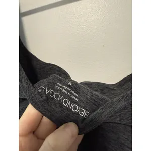 Beyond Yoga Gray Spacedye One Shoulder One and Only Athletic Mini Dress Medium thumbnail 4