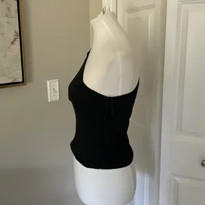 Beautiful Simple Black ASOS One Shoulder Top thumbnail 4