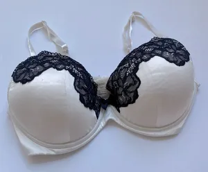 Soma Desiree White & Black Underwire‎ Bra thumbnail 1
