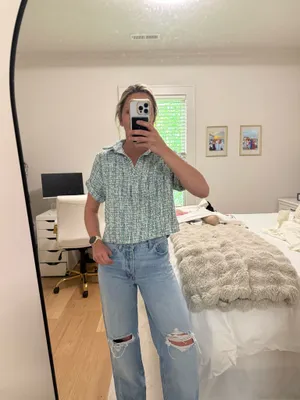 ZARA Tweed Top thumbnail 2
