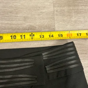 Cache wide leg trouser dress pants with stripe accents thumbnail 6