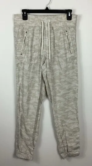 Athleta Cabo Tide Linen Joggers Size 4 thumbnail 1