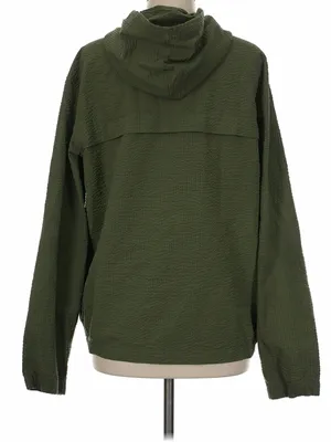 Free Assembly Olive Green Hooded Utility Jacket thumbnail 2