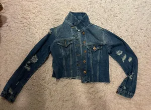 Forever 21 jean jacket  thumbnail 1